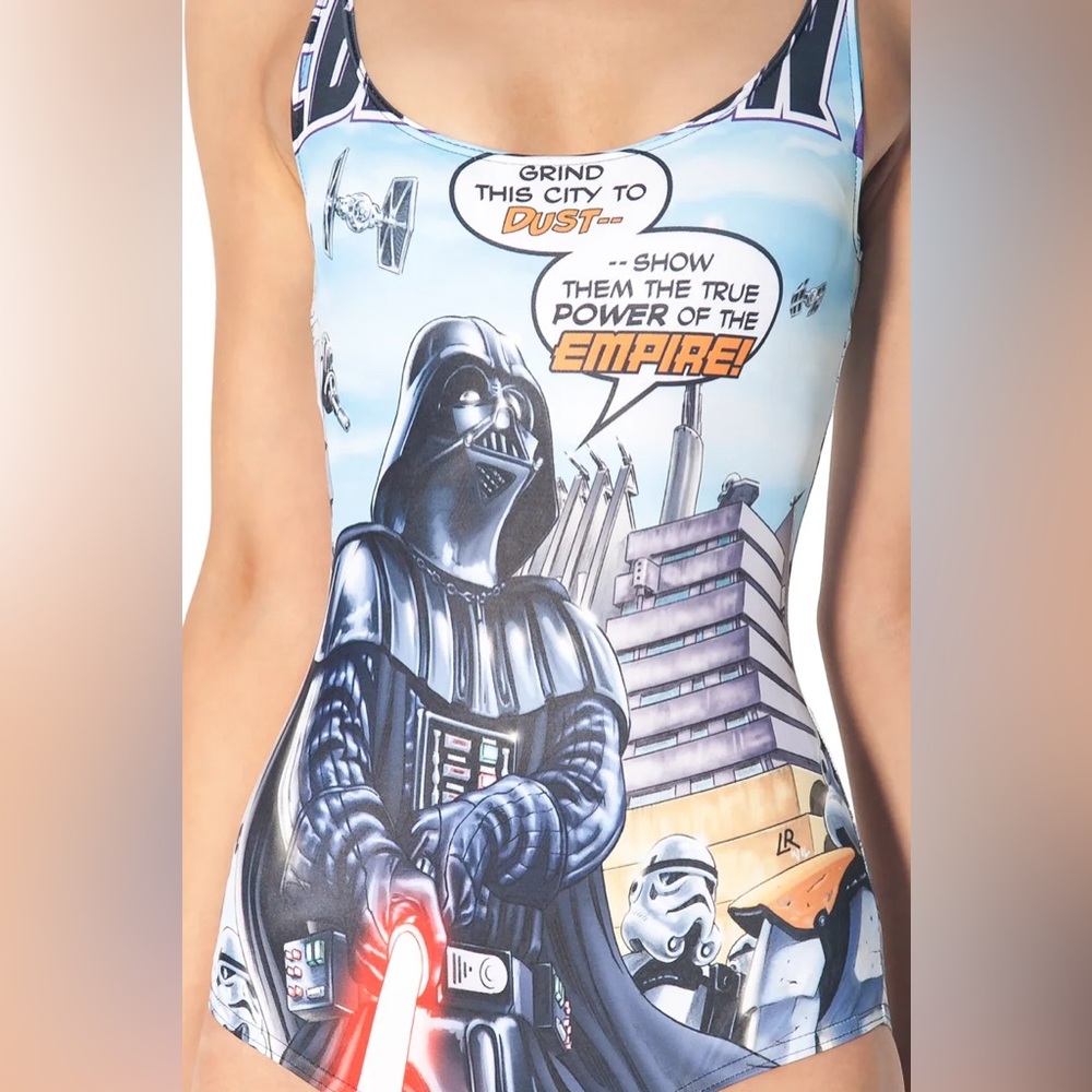 Star Wars x BlackMilk Clothing Collection Vader Comic Swimsuit